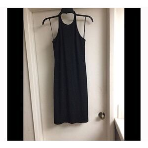 Beautiful Windsor Black/Silver Sparkles Halter Party Dress Sz 8